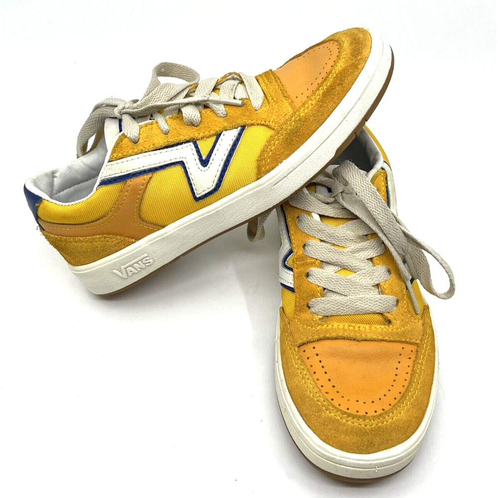 VANS Unisex Lowland ComfyCush JMP Serio Collection Shoes Sz 4(M) 5.5 (W) Yellow